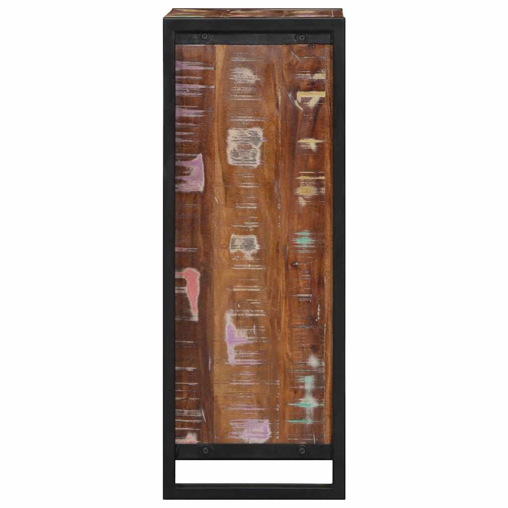 Nightstand 40 X 30 X 80 Cm Reclaimed Wood Solid Wood