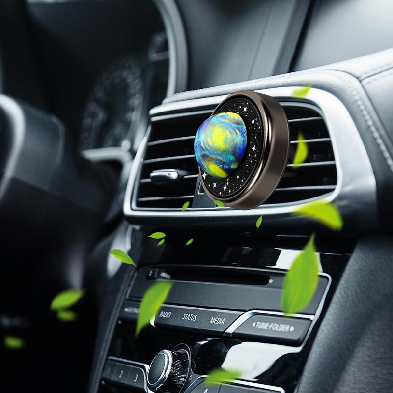 Car Diffuser Vent Clip Decorative Planet Shape Vent Clip Aromatherapy For Car Easy Installation Multifunctional Car Interior