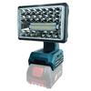 USB Type-C Port Flashlight Spotlight (No Battery) with 5Inch 2000LM 28W LED Work Light for Bosch 18V Li-ion Battery Tool