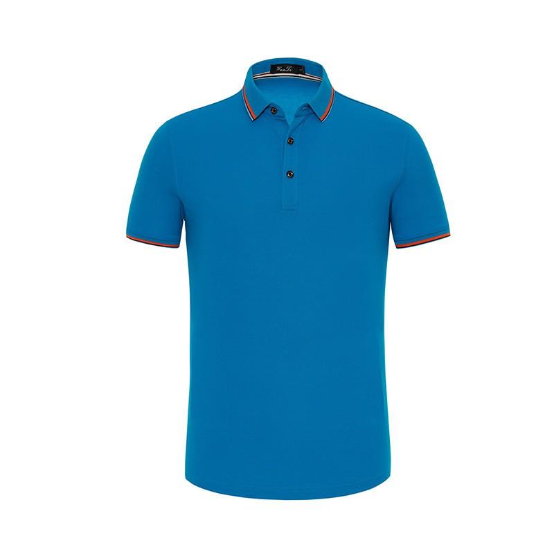 Mens Womens Slim Fit Cotton Silk Blend Polo Shirt Short Sleeve Breathable Casual Workwear