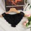 Plus Size Women's 4-Piece Lace Pajama Set: Robe, Shorts, and Camisole In European & American Style