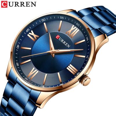 New Top Men's Watch Waterproof Quartz Watch Thin Steel Band Watch Men's Business Fashion Watch