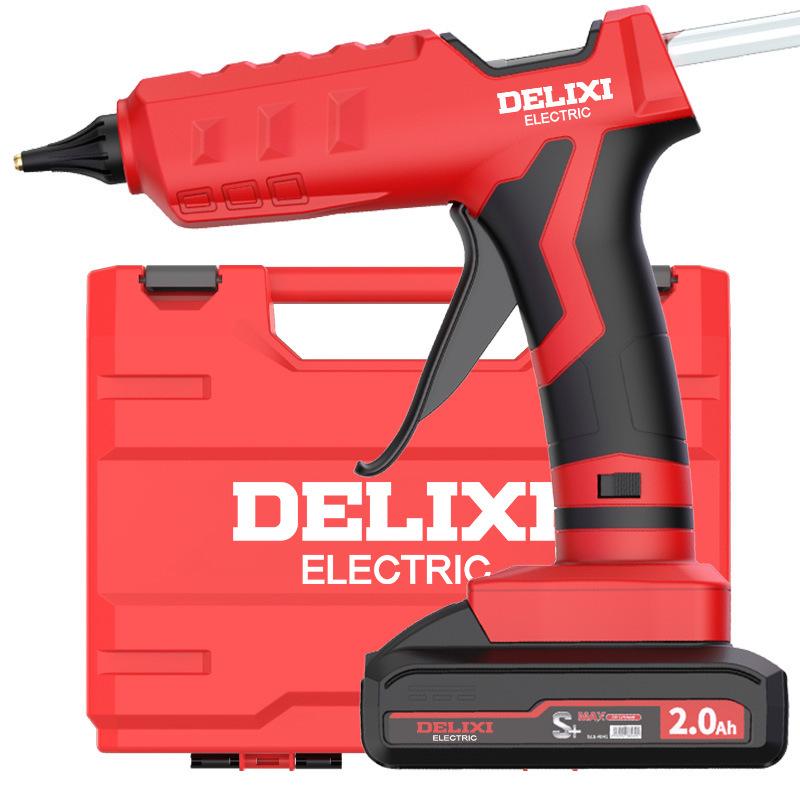 Wireless Rechargeable Hot Melt Glue Gun for Kids' Crafts & Household Use