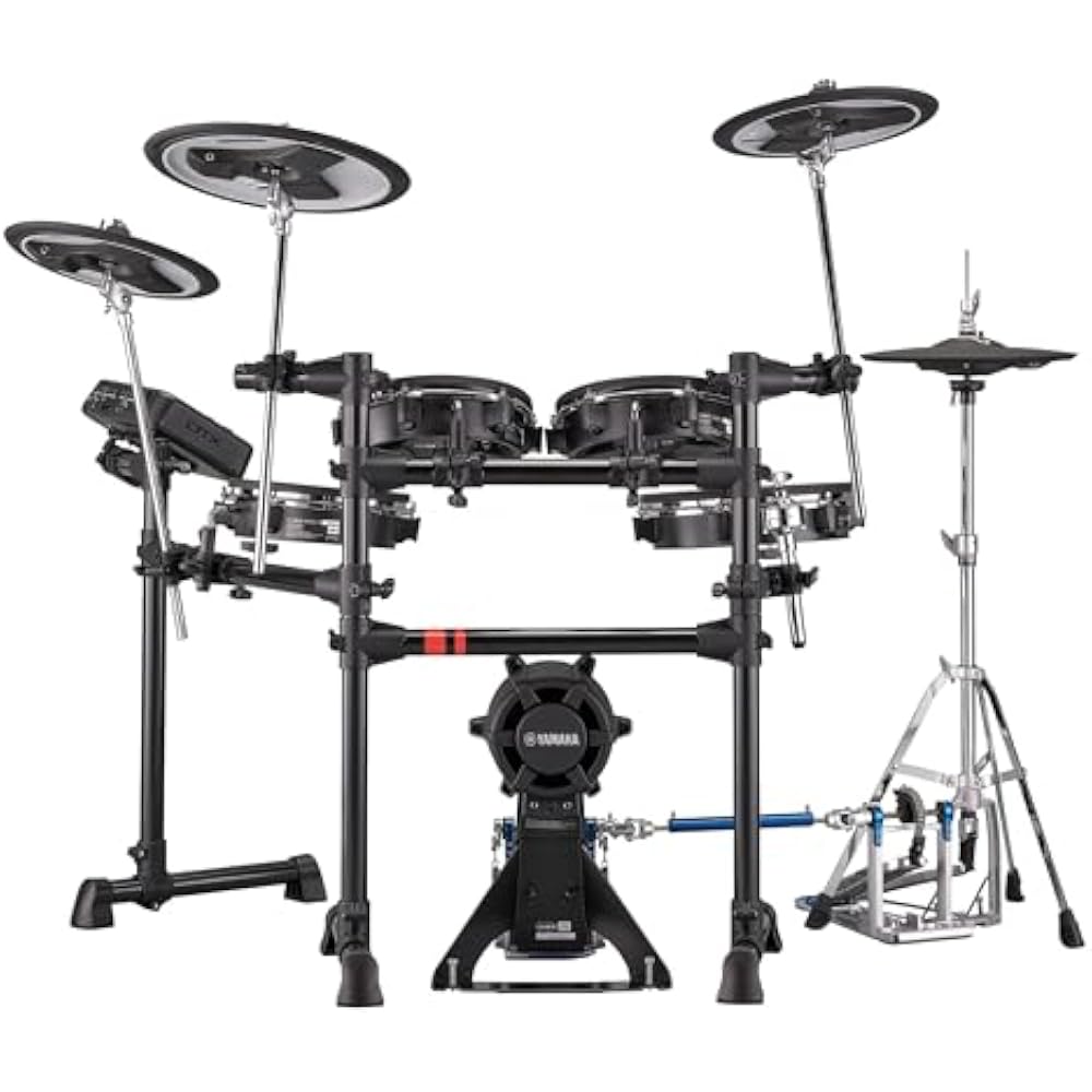 Yamaha YAMAHA DTX6K5-MUPS electronic drum set with drum chair and pedals