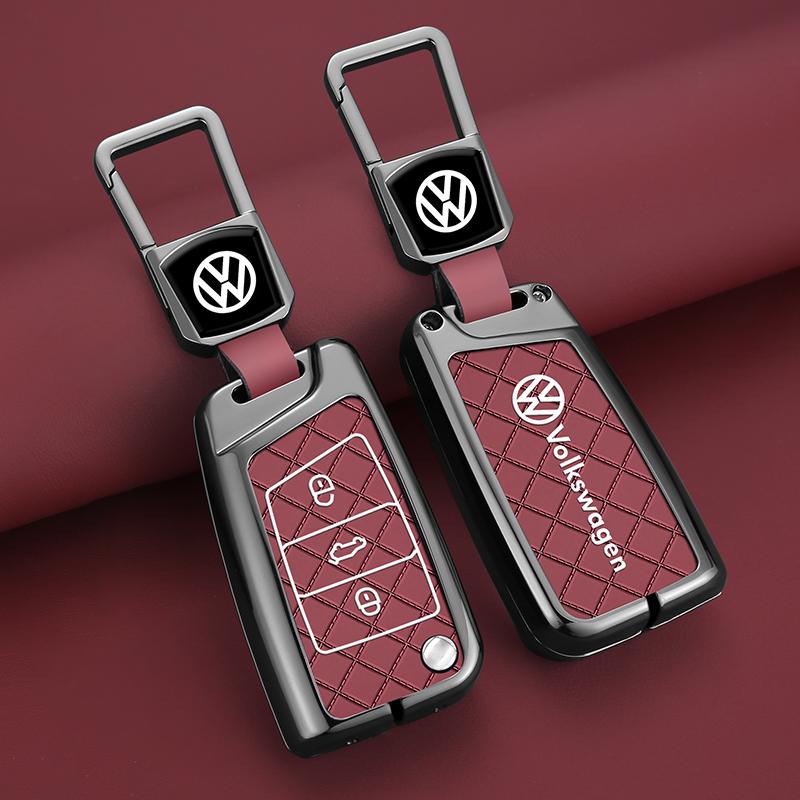 Pro VOLKSWAGEN Pouzdro na klíčenku zinková slitina pro auto Pro VW Volkswagen Golf 7 MK7 Tiguan MK2 Pro SEAT Ateca Leon FR 2 Ibiza Pro S