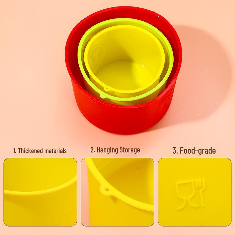 Colored High-Top Silicone Cake and Mousse Mold for Easter Baking