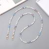 Yi Lian Acrylic Beaded Phone Chain: Pearl Crossbody Strap Charm for Women