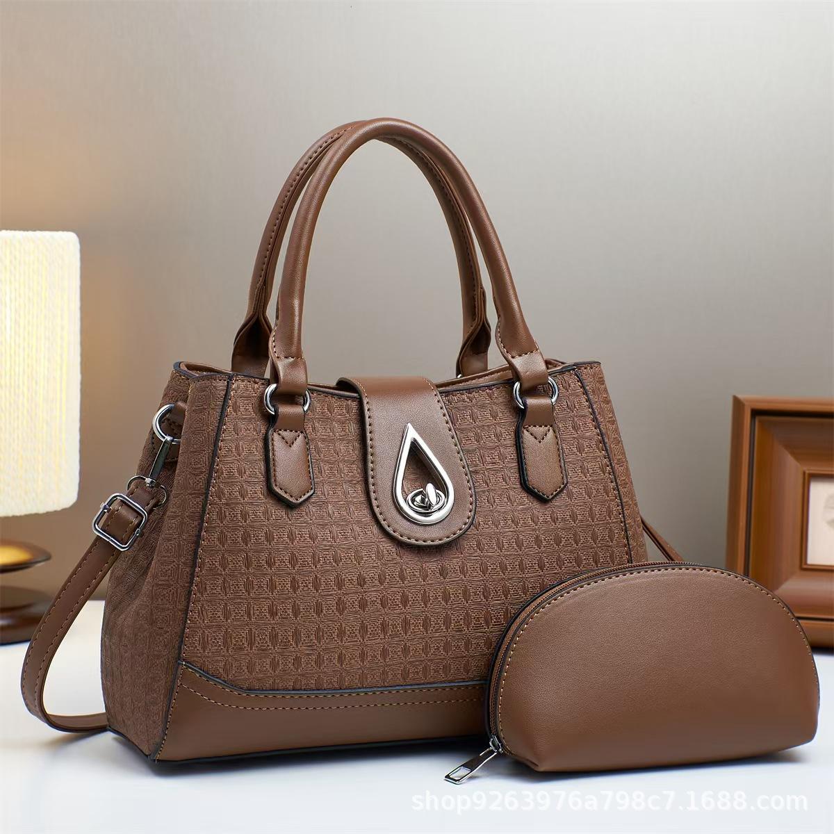 Latest Women s Bag Big Capacity Fashionable and Versatile Two-piece Set Option Trendy Handbag Fashionable and Classy Women s Bag .
