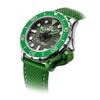 M2Z Diver 200 Sapphire Glass Green Strap Grey Dial Automatic Diver's 200-001B 200M Men's Watch