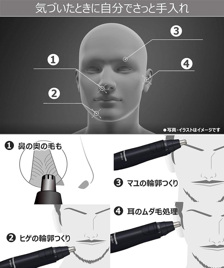 Panasonic ER-GN11-W etiquette cutter