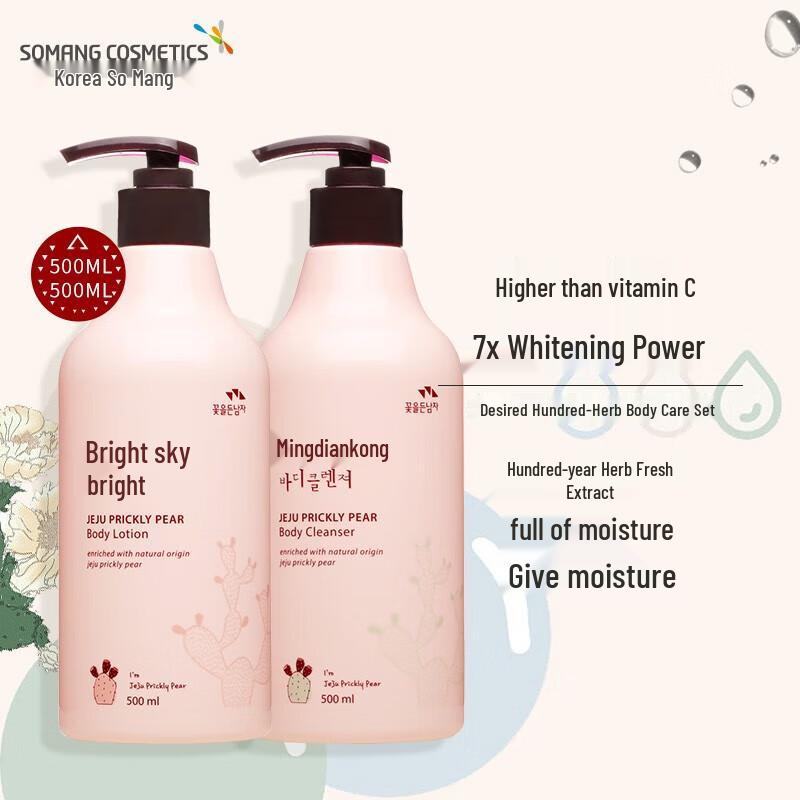 SOMANG Jeju Cactus Body Care Set