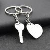 Heart shaped Secret Love English Keychain, Couple's Versatile Keychain, Love Confession Commemorative Couple Pendant