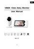 VB608 4.3" Baby Monitor with Night Vision and Wireless Features