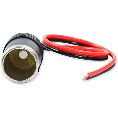 Cable Conector Hembra de Encendedor de Cigarrillos de Coche Cable de Cargador de Coche de 24v Cable Hembra 10a 120w Cobre 0.75 Cuadrado