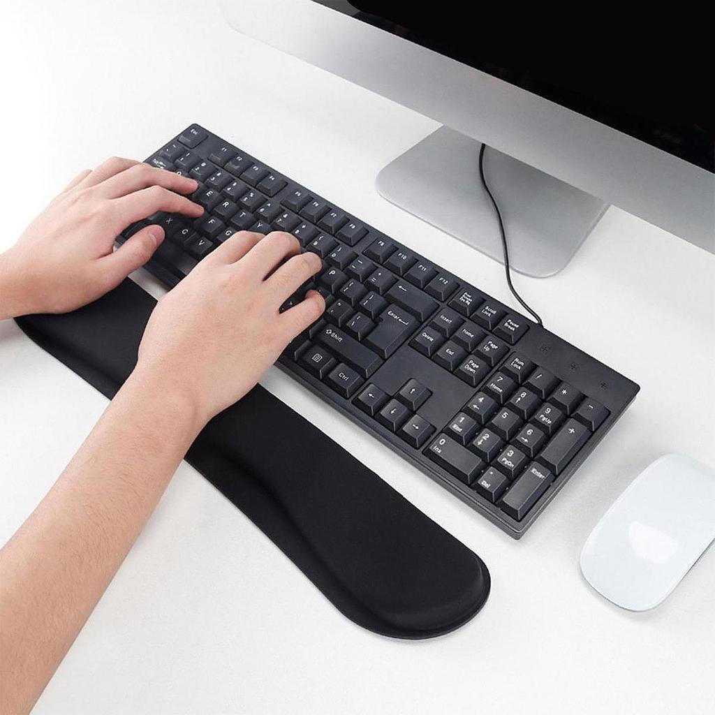 Keyboard Wrist Rest Pad, Computer Pad Gift, Non-Slip Ergonomic Cushion