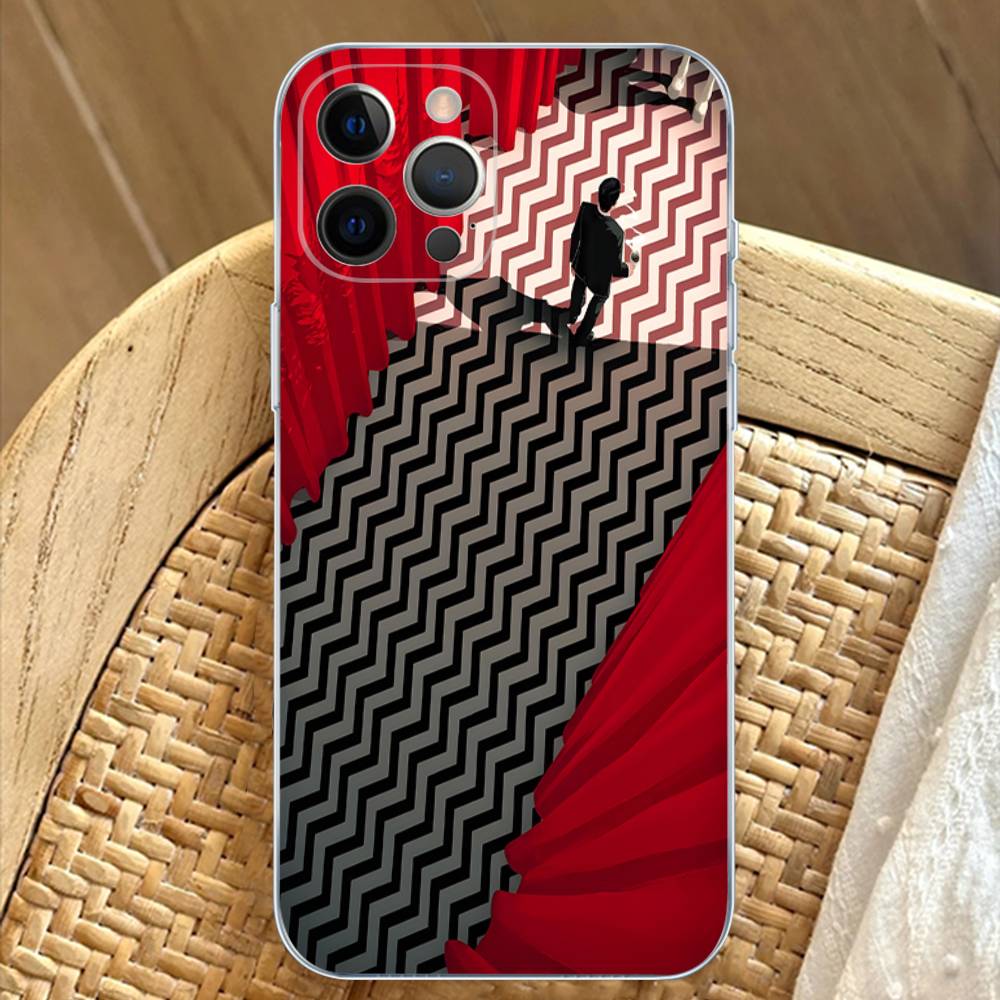 YNDFCNB Welcome To Twin Peaks Transparent Phone Case For IPhone 16 15 14 13 12 11 Pro Max Plus Soft Cover
