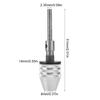 0.3 3.4mm Keyless Drill Chuck 2.35mm Round Shank Quick Change Adapter Converter