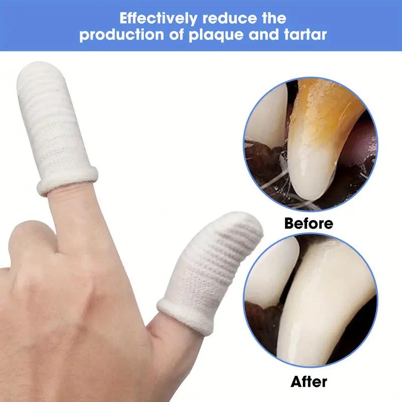 Dog Toothbrush Easy Teeth Cleaning for Dental Care, Perfect for Dogs and Cats, Mind More for Pets’ Health, Soft Dog Tooth Brushing Kit Set of 10 Packs