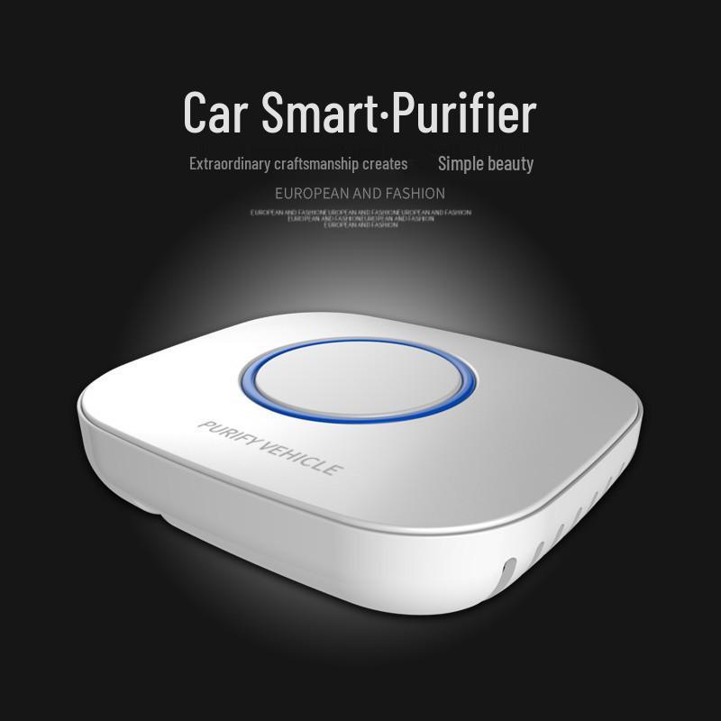Solar-Powered Car Air Purifier: Eliminates Odors & PM2.5
