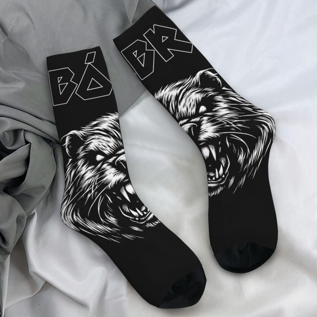 Kawaii Κάστορας Πουτάνα Κάστορας Κάλτσες Ζωικό Γραφικό Καθημερινές Κάλτσες Φθινόπωρο Αντιολισθητικές Κάλτσες Ανδρικές Ποδηλατικές Μαλακές Αναπνεύσιμες Κάλτσες