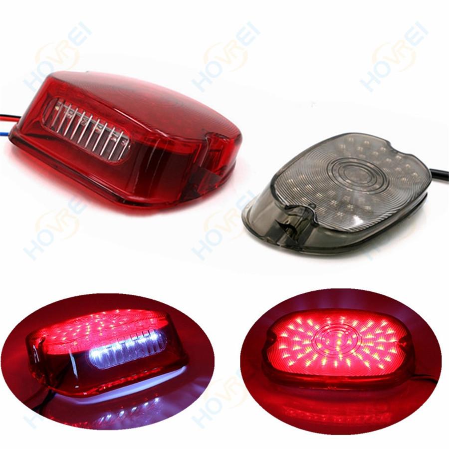 Red Color LED Tail Light Brake Turn Signals For Harley Tour Road King Glide Dyna FXR