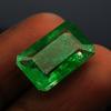 10.23 Ct Natural Green Colombian Emerald Emerald Cut CERTIFIED Loose Gemstone
