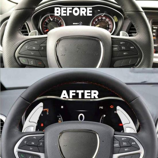 Steering Wheel Shift Paddle Shifter Extension for Dodge Charger/Challenger 15+