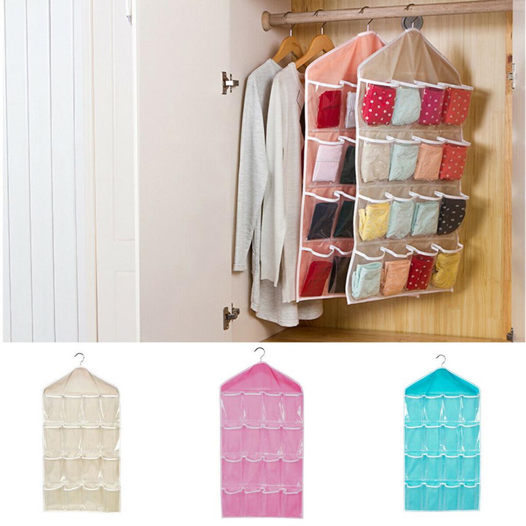 16 Pockets Over Door Hanging Bag Shoes Rack Hangers Home Storage Bags Organizer 16 Pockets Over Door Hanging Bag Shoes Rack Hangers Home Storage Bags Organizer