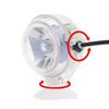 24TE Akvarijní LED světlo Nádrže na ryby Vodotěsná Mini lampa pro krajinu