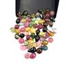 Natural Multi Tourmaline Mix Shape Cabochon Loose Gemstone Lot 16-20 Pcs 5-9 MM 20 CT Multi Tourmaline Cabochon Gemstone For Jewelry Making