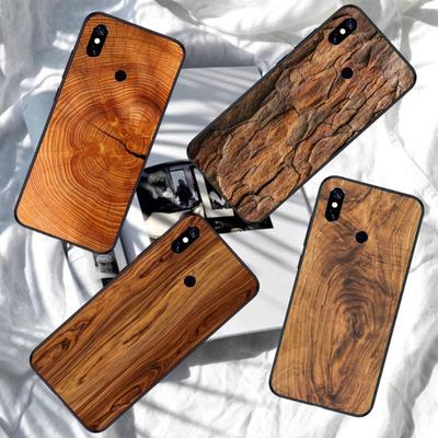 Pattern Wood Textures Phone Case For Xiaomi Redmi Note 11 10 9T 8 7 Pro Redmi 9 9A 9C 8 7 6 Soft Black Phone Cover