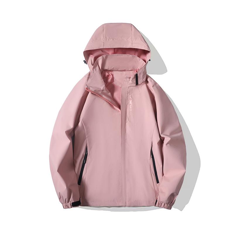 

Мужская и женская куртка-ветровка 3-в-1 с флисовой подкладкой - осенне-зимнее пальто для занятий спортом на открытом воздухе и альпинизма. 2XL