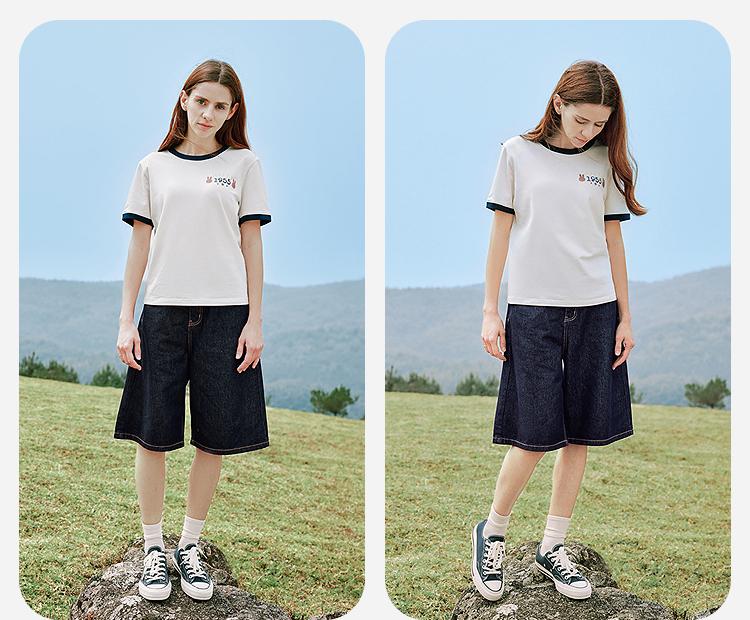 [Miffy Collaboration] Mini Bala Children's Short-sleeved T-shirt for Family of Three, Summer 2026