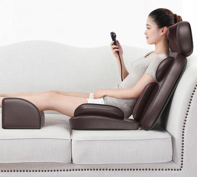 Shoulder and Cervical Massage Neck, Waist, Shoulder and Back Multifunctional Whole Body  Household Chair Cushion Cushion