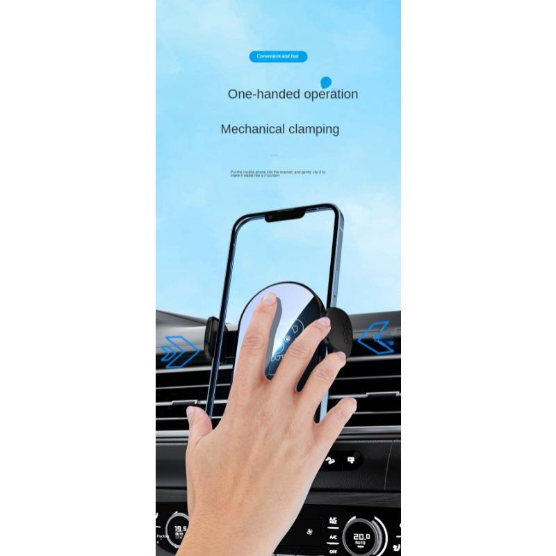 Car Phone Holder New Car Navigation Support Little Bear Cartoon Car Vent Mobile Phone Holder
