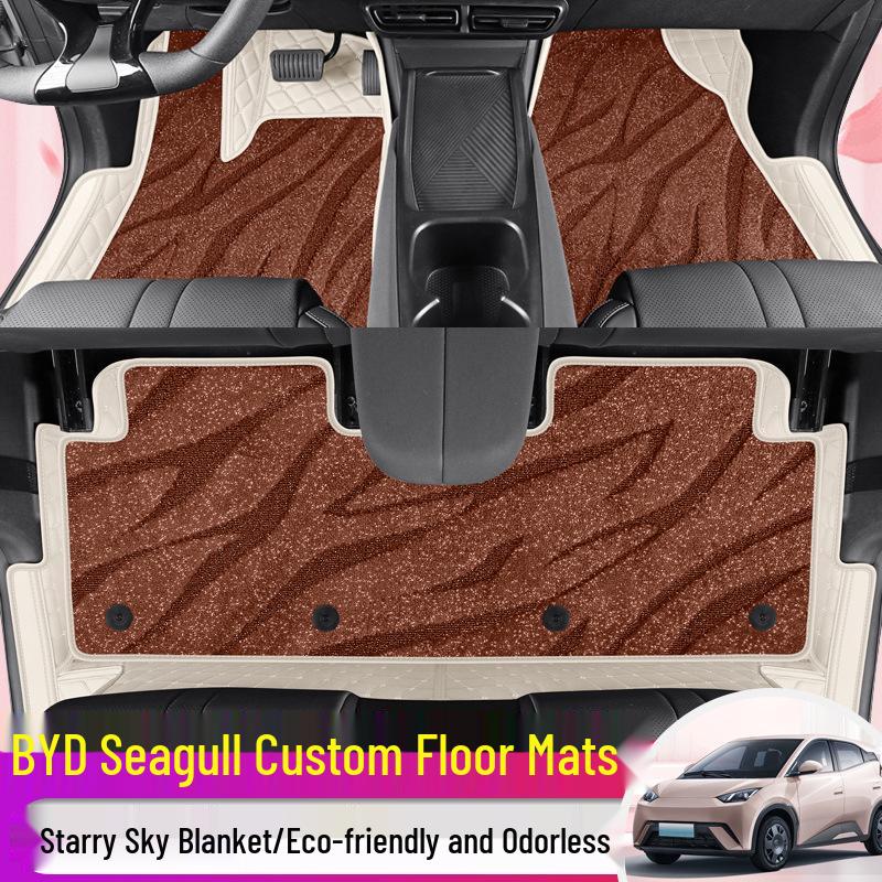 BYD Seagull Custom Fit Glory Edition Car Floor Mats, Interior Decoration, 25 Models Available