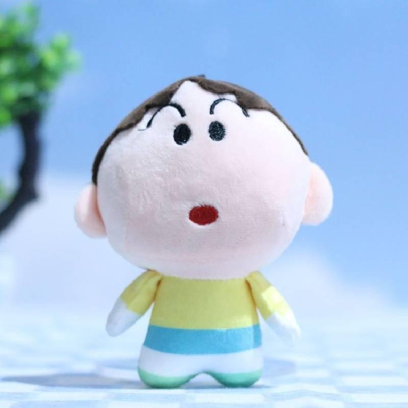 Crayon Shin Chan Boochan Keychain Girls Backpack Decorative Pendant Plush Doll