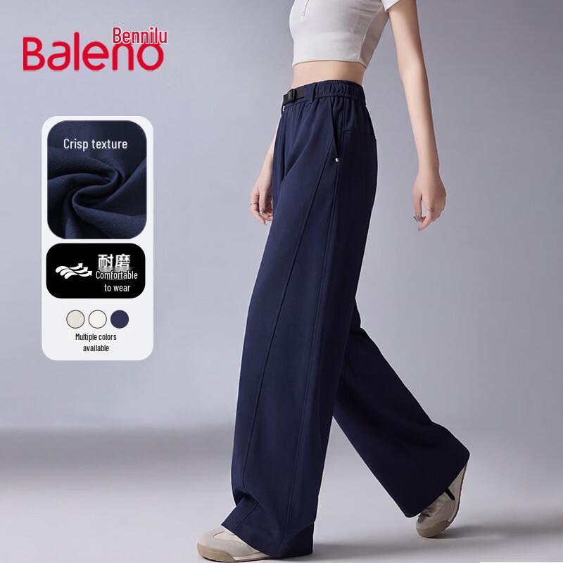 Baleno Men's American Retro Wide-Leg Cargo Pants