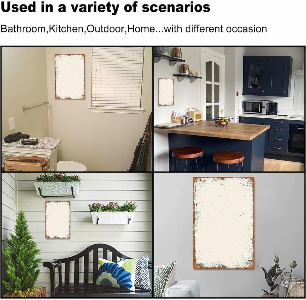 Castrol GTX Vintage Look Tankstelle Werkstatt Laden Retro Rustikales Blechschild