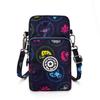 Korean Style Crossbody Phone Bag – Women's Fabric Pouch, Neck Hanging Sports Armband, Vertical Wrist Coin Purse