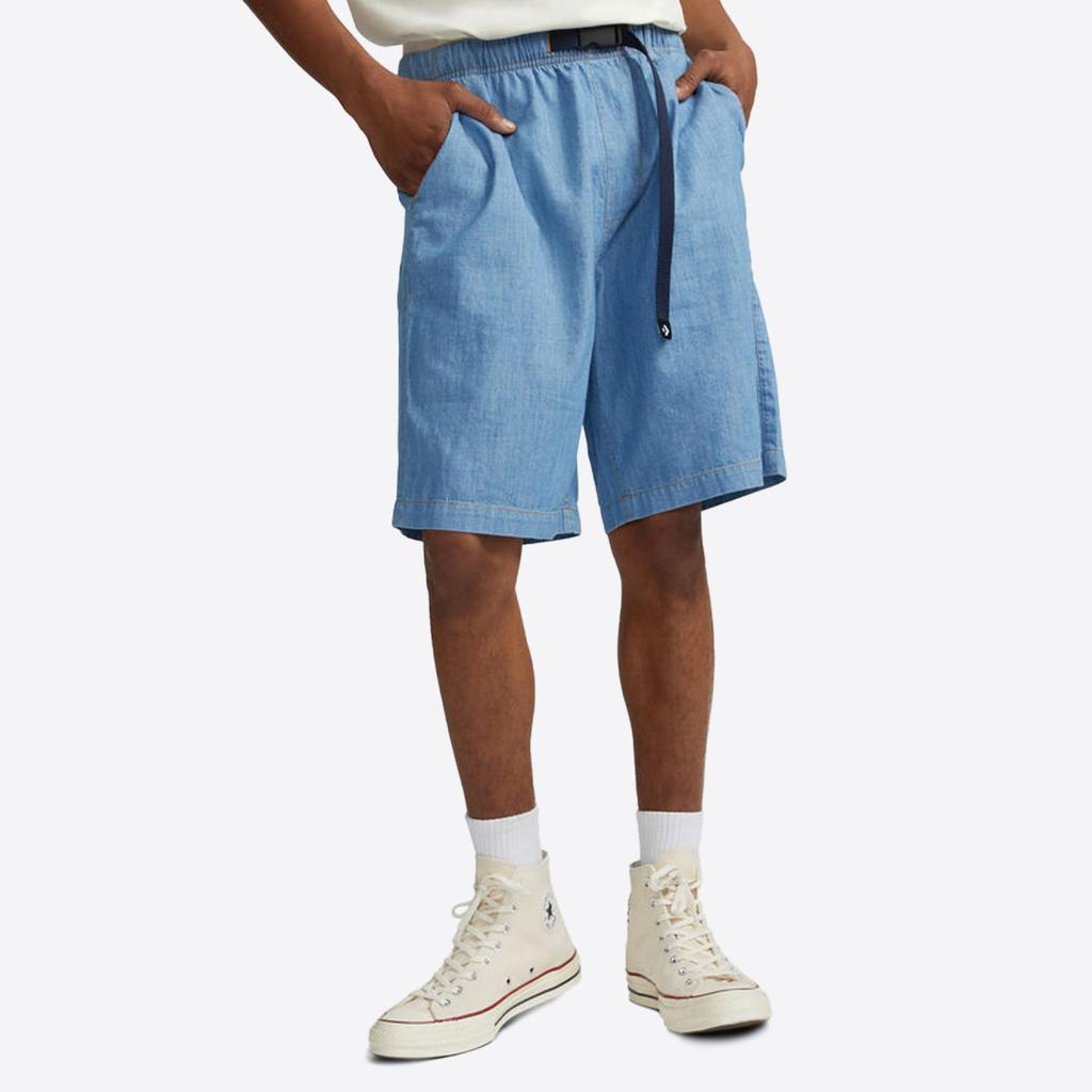 Converse Denim Shorts Men's Blue Thin 10025437-A01