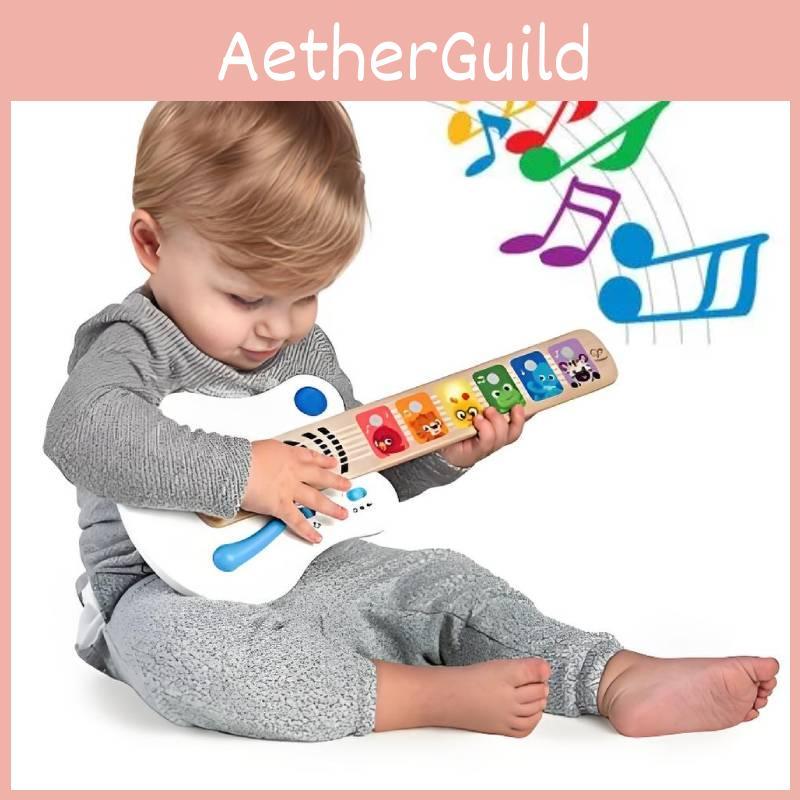 Artistic Smart Touch-control Singing Guitar Wooden Ukulele For Fun Learning Experience