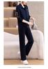 Women's Casual Sportswear: Spring/Autumn Loose Hoodie, Long Pants, Outdoor Jogging/Fitness Three-Piece Set