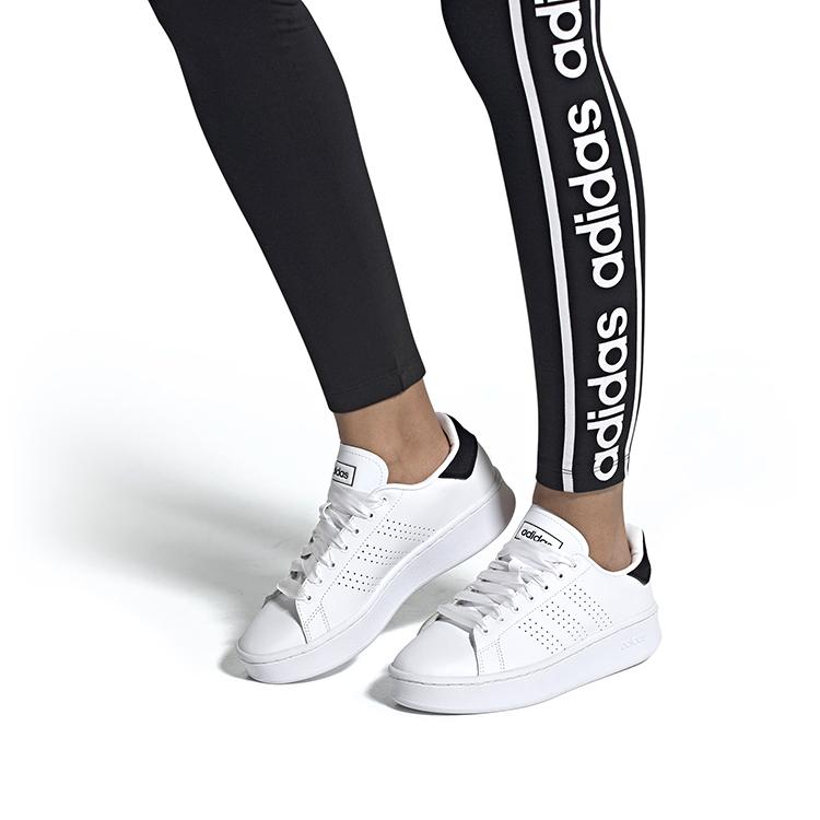 Adidas Advantage Bold 'White Black' Women's EF1034