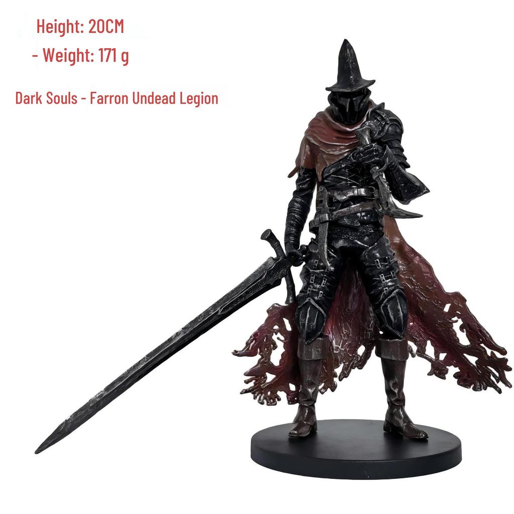 Dark Souls 3 Farron Undead Legion Knight Figure - Trendy Desktop Ornament Model.