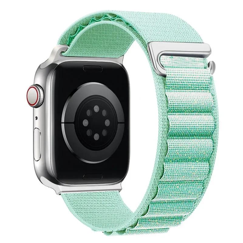 Upgrade Alpine Nylon Strap For Apple Watch Band 11 10 9 8 7 45mm 41mm 42mm 46mm Ultra 3/2 49mm Bracelet Watchband iWatch 6 5 SE