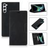 Applicable to Samsung S26 mobile phone leather case A57 skin matte magnetic card wallet protective case A37 solid color bracket