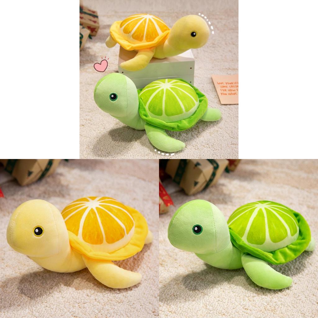 Plush Turtle Toy With Soft Short Pile For Collectors And Kids Play