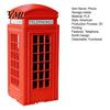 Cell Phone Organizer for Parties British Booth Stand, 3D Printed Holder, Novelty Mobile Storage Box Smartphone Lock?Up Family Gatherings Party
