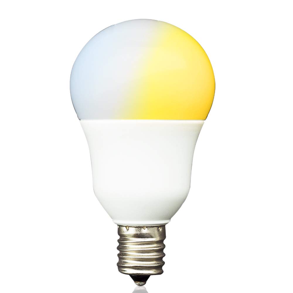 Kyodo Lighting LED Bulb E17 40W Equivalent Dimmable Color Temperature Adjustable (GT-B-5W-CT-2) Daylight WhiteWarm White 5W LED Wireless Remote